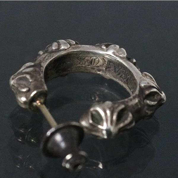 CHROME HEARTS 銀座店 クロムハーツ クロスバンド フープ ピアス 