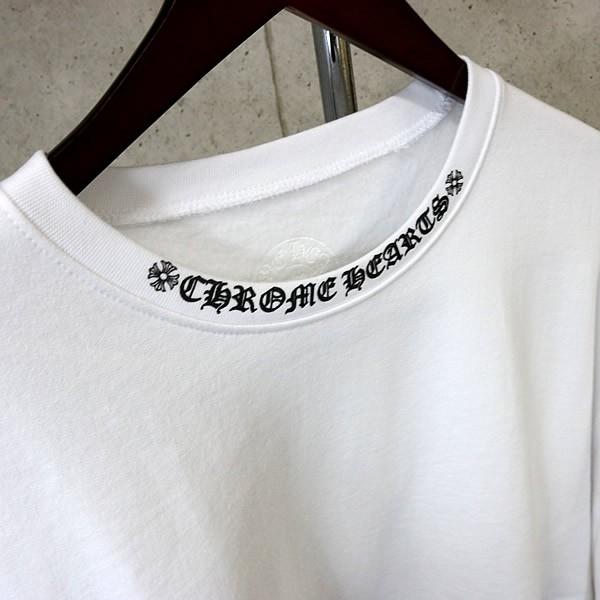 CHROME HEARTS 銀座店 新品 ネックロゴ クルーネック 裏起毛 