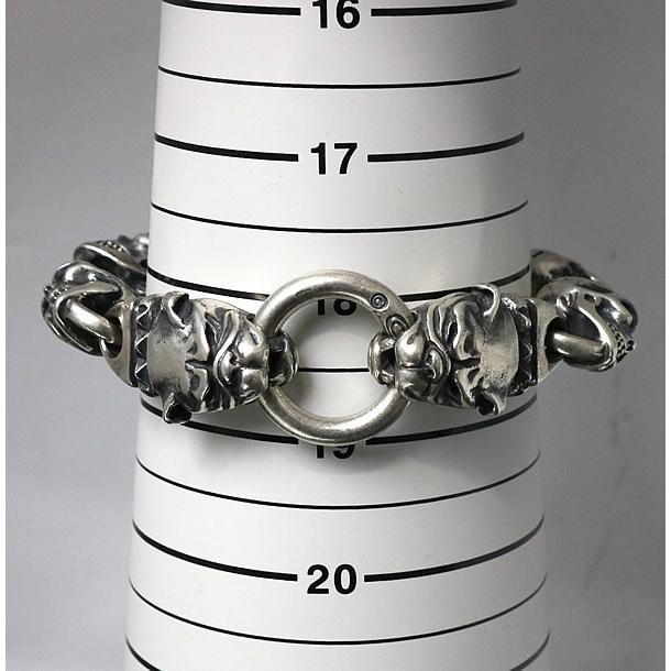 ガボールブルドックシルバーブレスレット