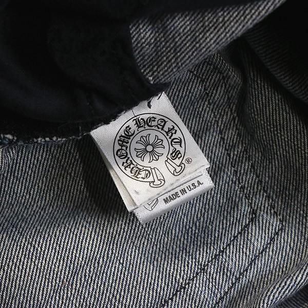 CHROME HEARTS 銀座店 クロムハーツ 5ポケット クロスボタン デニム 