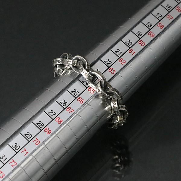 CHROME HEARTS 銀座店 クロムハーツ ペーパーチェーン リング CHROME HEARTS 銀座店 クロムハーツ ペーパーチェーン リング
