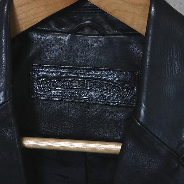 CHROME HEARTS 銀座店 クロムハーツ 1B クロスボタン レザー CHROME HEARTS 銀座店 クロムハーツ 1B クロスボタン レザー
