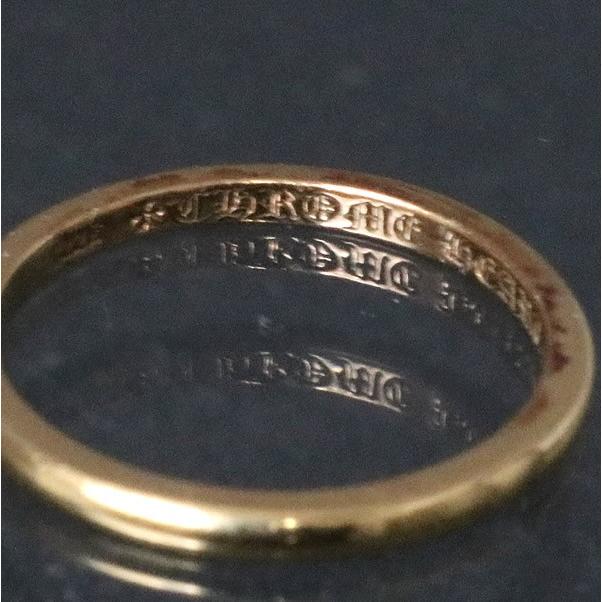 CHROME HEARTS ゴールドリング　ウェディング CHROME HEARTS 銀座店 クロムハーツ 22K バブルガム ウェディング