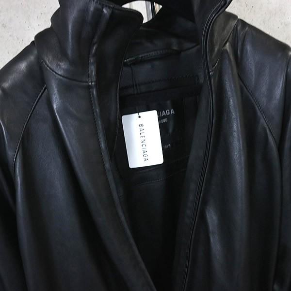 BALENCIAGA 銀座店 新品 バレンシアガ 24AW レザー ボンバー BALENCIAGA 銀座店 新品 バレンシアガ 24AW レザー ボンバー