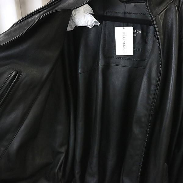 BALENCIAGA 銀座店 新品 バレンシアガ 24AW レザー ボンバー BALENCIAGA 銀座店 新品 バレンシアガ 24AW レザー ボンバー