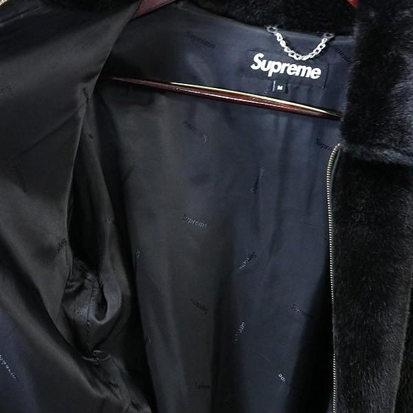 SUPREME 銀座店 シュプリーム 17SS Faux Fur Bomber Jacket size:M 黒