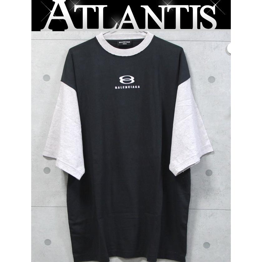 BALENCIAGA 銀座店 バレンシアガ ロゴ 刺繍 Tシャツ 半袖 ユニセックス 