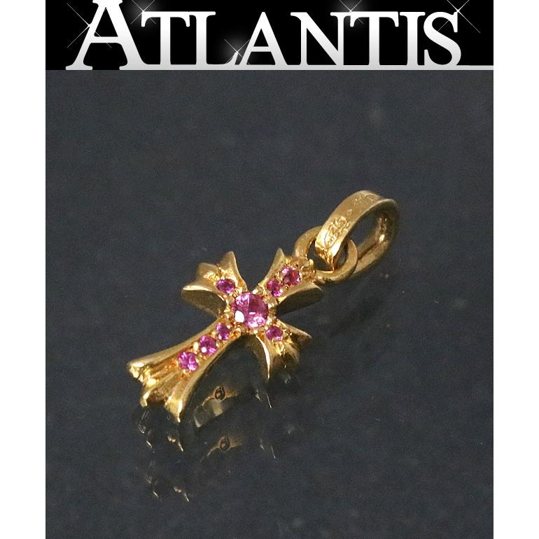CHROME HEARTS 銀座店 クロムハーツ 美品 22K ベイビーファットクロス 
