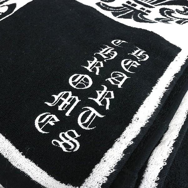 CHROME HEARTS 銀座店 クロムハーツ 新品 大判 総ロゴ ビーチタオル 