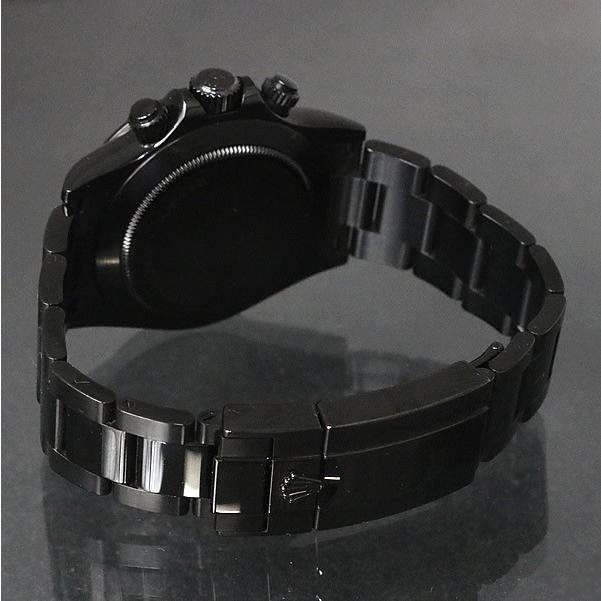 ROLEX 銀座店 ロレックス デイトナ 116520 PVD加工 V番 黒文字盤 ROLEX 銀座店 ロレックス デイトナ 116520 PVD加工 V番 黒文字盤