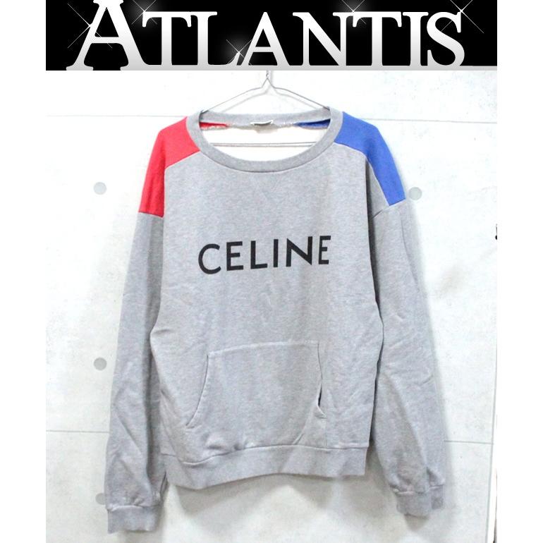 CELINE 銀座店 セリーヌ ロゴ スウェット トレーナー 長袖 CELINE 銀座店 セリーヌ ロゴ スウェット トレーナー 長袖