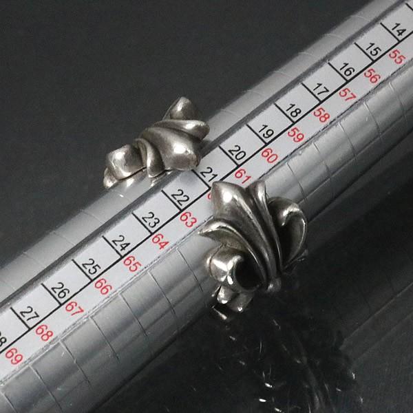 CHROME HEARTS 銀座店 クロムハーツ ダブルフローラルクロス リング