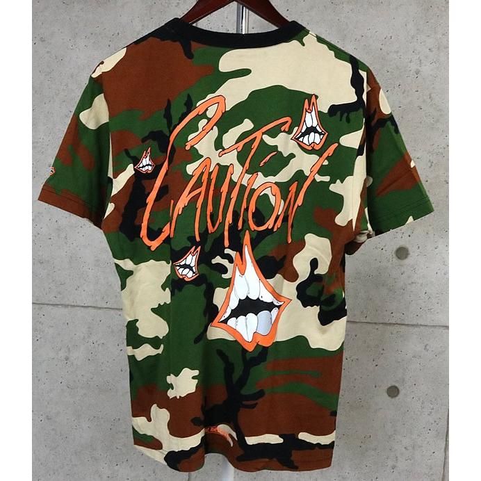 Chrome Hearts CAUTION カモ Tシャツ