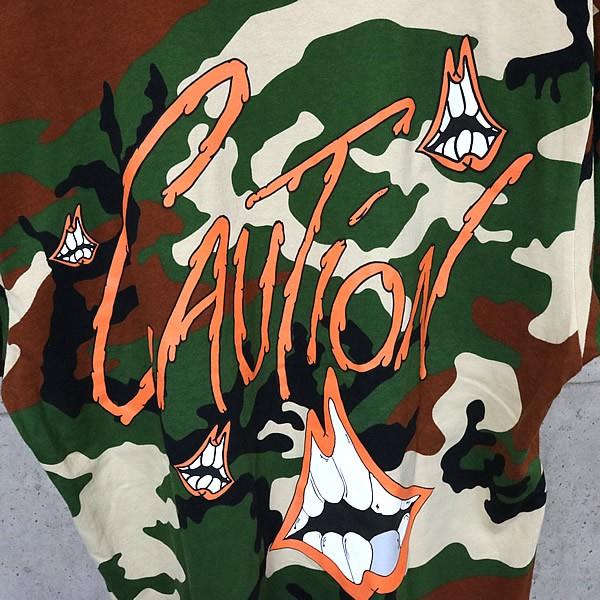 CHROME HEARTS 銀座店 クロムハーツ PPO CAUTION Tシャツ カモ柄 半袖  