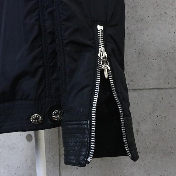 CHROME HEARTS 銀座店 クロムハーツ DEGENERATE BSフレア レザー 切替