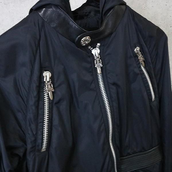 CHROME HEARTS 銀座店 クロムハーツ DEGENERATE BSフレア レザー 切替