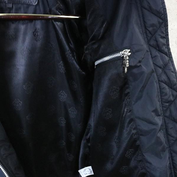 CHROME HEARTS 銀座店 クロムハーツ DEGENERATE BSフレア レザー 切替