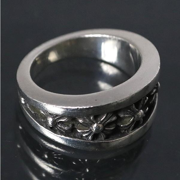 CHROME HEARTS 銀座店 クロムハーツ ナローVバンド リング CHX 指輪