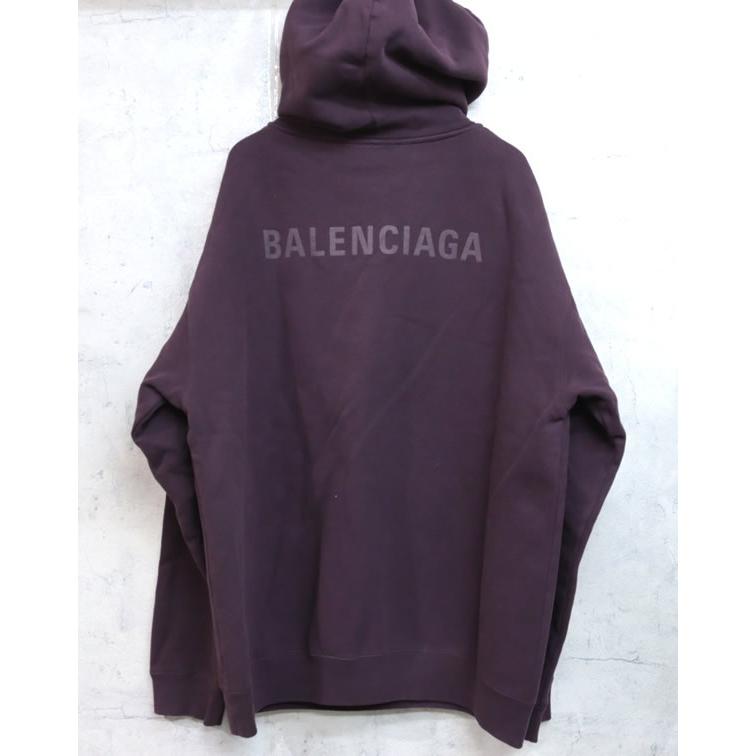 BALENCIAGA 銀座店 バレンシアガ ロゴ プリント パーカー メンズ size  