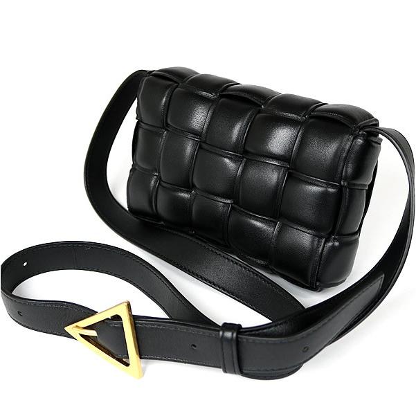 ボッテガヴェネタ ブラック カセット 黒 BOTTEGA VENETA BOTTEGA VENETA 銀座店 ボッテガ ヴェネタ パデット カセット