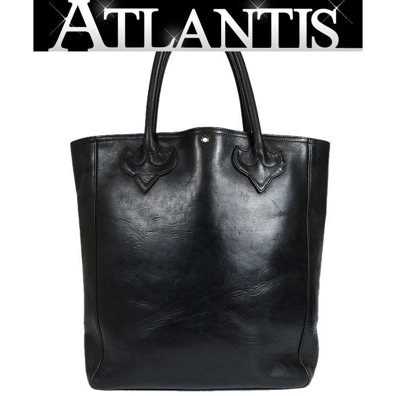 CHROME HEARTS 銀座店 クロムハーツ SALE 青山20周年限定 トートバッグ ホースレザー メンズ シルバー SV925 黒 97094 | 