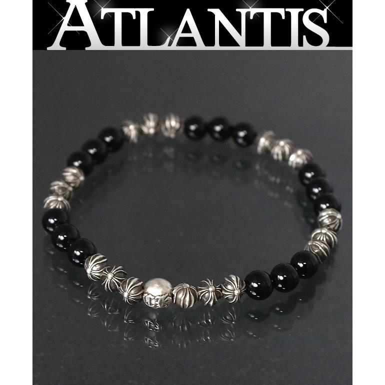 CHROME HEARTS 銀座店 クロムハーツ ビーズブレス 6mm ブラック 