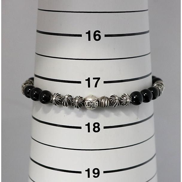 CHROME HEARTS クロムハーツ ビーズ ブレス6mm SV925
