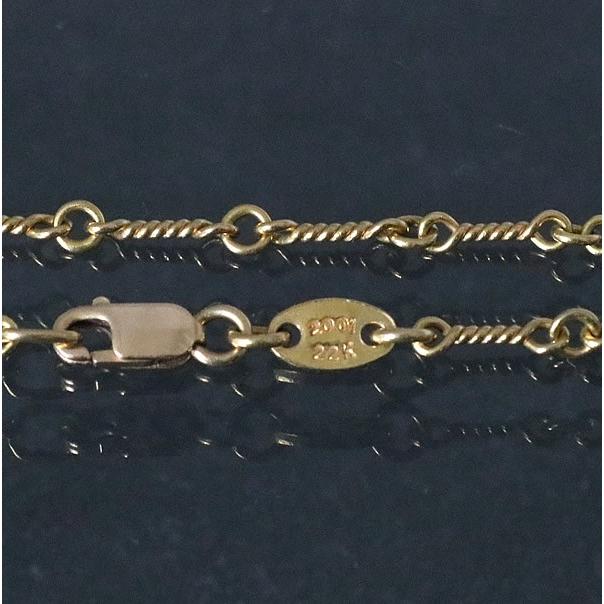 CHROME HEARTS 銀座店 クロムハーツ 22K ツイストチェーン ネックレス