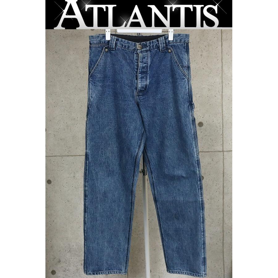 CHROME HEARTS 銀座店 クロムハーツ  カーペンター デニムパンツ メンズ size:34 ブルー 97570 CHROME HEARTS 銀座店 クロムハーツ カーペンター デニムパンツ メンズ