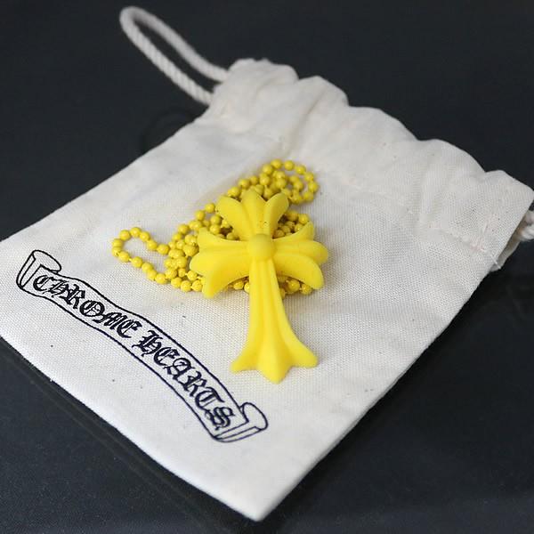 CHROME HEARTS 銀座店 クロムハーツ 未使用 スモールCHクロス シリコン