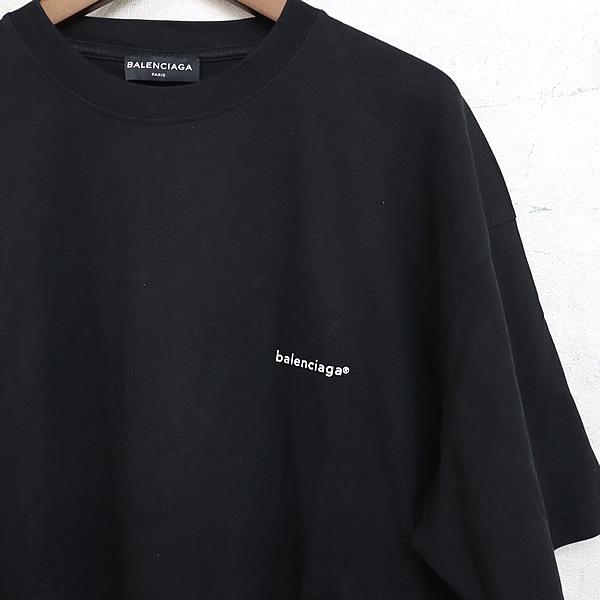 BALENCIAGA 銀座店 バレンシアガ ワンポイント ロゴ プリント Tシャツ 
