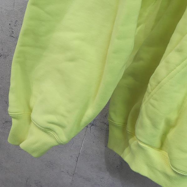 BALENCIAGA 銀座店 バレンシアガ SALE 20AW CREW クルーロゴ プルオーバー パーカー メンズ size:XS イエロー 97747_3