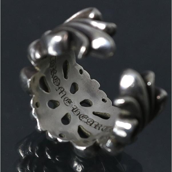 CHROME HEARTS 銀座店 クロムハーツ ダブルフローラルクロス リング