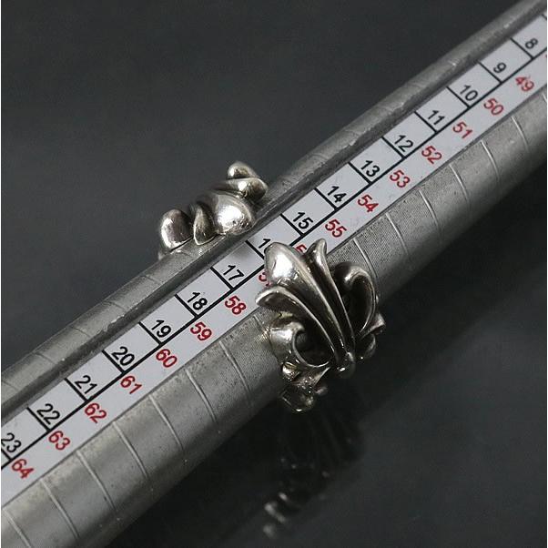 CHROME HEARTS 銀座店 クロムハーツ ダブルフローラルクロス リング
