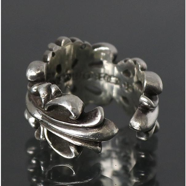 CHROME HEARTS 銀座店 クロムハーツ ダブルフローラルクロス リング