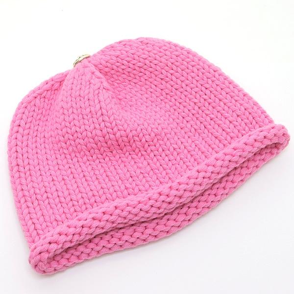 クロムハーツ ビーニー ニット帽 ピンク オンライン限定 chromehearts