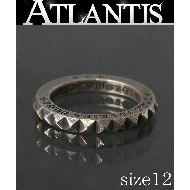 CHROME HEARTS 銀座店 クロムハーツ TFP トゥルーファッキンパンク リング ビッグパンク 指輪 シルバー SV925 約12号 ...