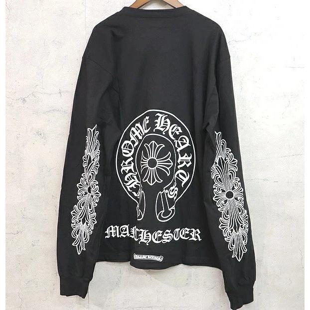 【新品未使用】クロムハーツ CHROME HEARTS ロンT XL ブラック CHROME HEARTS 銀座店 クロムハーツ SALE 新品 マンチェスター限定