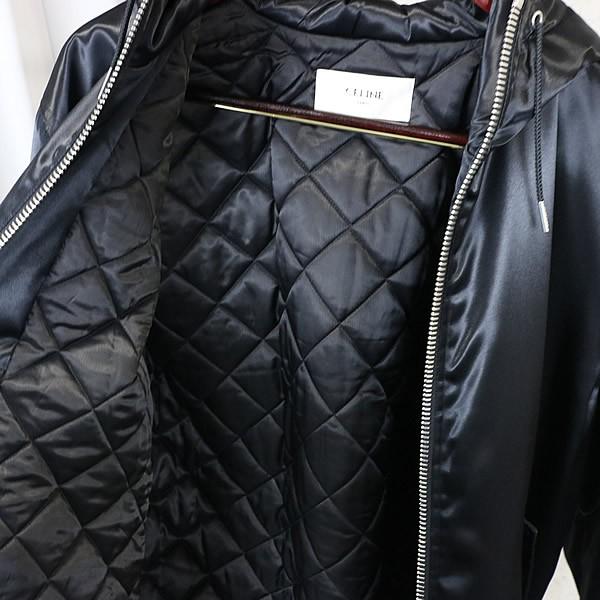 CELINE 銀座店 セリーヌ ロゴ フード付き ボンバージャケット 048S