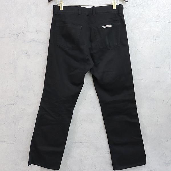 Chrome Hearts フレアニー デニムパンツ サイズ31 ブラックデニム 中古・古着通販】CHROME HEARTS (クロムハーツ) フレアニー