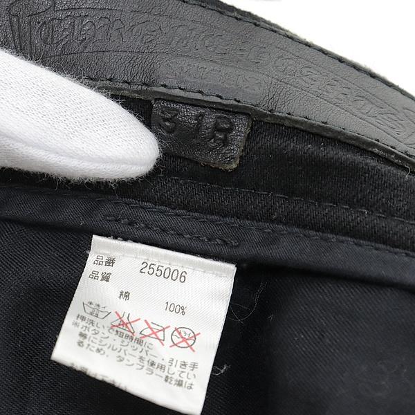 CHROME HEARTS 銀座店 クロムハーツ フレアニー ブラック デニムパンツ