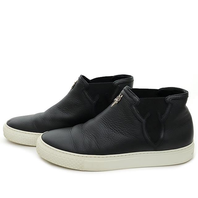 CHROME HEARTS クロムハーツ ダガーミッド トップスニーカー CHROME HEARTS 銀座店 クロムハーツ MID TOP ダガーパーツ スニーカー