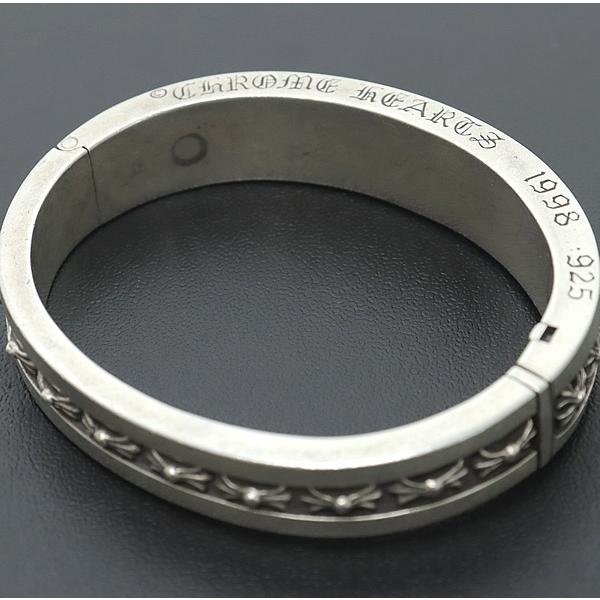 CHROME HEARTS 銀座店 クロムハーツ ナローVバンド CHX バングル