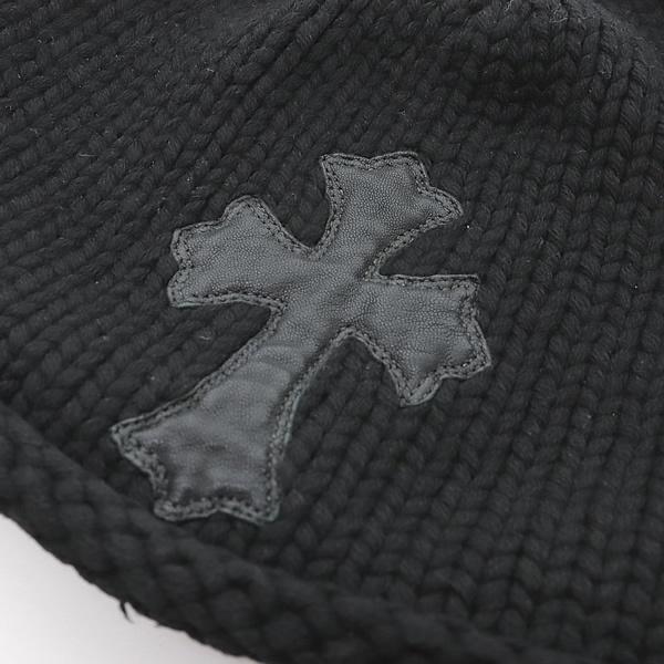 CHROME HEARTS 銀座店 クロムハーツ カシミア クロスパッチ ビーニー