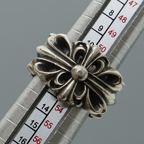 CHROME HEARTS 銀座店 クロムハーツ ダブルフローラルクロス リング