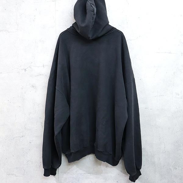 BALENCIAGA 新宿店 バレンシアガ 25SS ロゴ パーカー メンズ size:M 黒