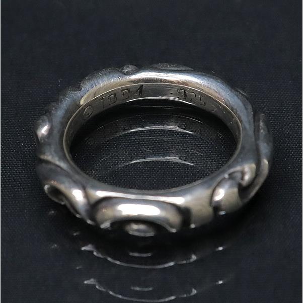 CHROME HEARTS 銀座店 クロムハーツ スクロールバンド リング メンズ