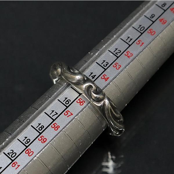 CHROME HEARTS 銀座店 クロムハーツ スクロールバンド リング メンズ