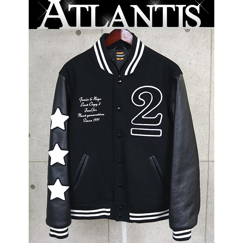 ジャケット・アウター LAST ORGY2 VARSITY JACKET black M 在庫処分大セール！】 UNDERCOVER 新宿店 アンダーカバー ×HUMANMADE
