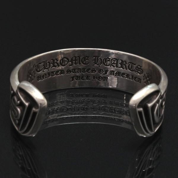 CHROME HEARTS 銀座店 クロムハーツ スクロールラベル カフ バングル
